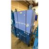 Image 1 : 2 BLUE METAL SINGLE DOOR SINGLE DRAWER HEAVY DUTY MOBILE TOOL STORAGE CHEST