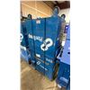 Image 1 : 2 BLUE METAL SINGLE DOOR SINGLE DRAWER HEAVY DUTY MOBILE TOOL STORAGE CHEST