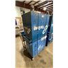 Image 2 : 2 BLUE METAL SINGLE DOOR SINGLE DRAWER HEAVY DUTY MOBILE TOOL STORAGE CHEST