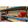 Image 1 : SHELF OF ASSORTED COMMERCIAL SNOW SHOVELS & SIDEWALK SCRAPERS