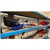 Image 2 : SHELF OF ASSORTED COMMERCIAL SNOW SHOVELS & SIDEWALK SCRAPERS