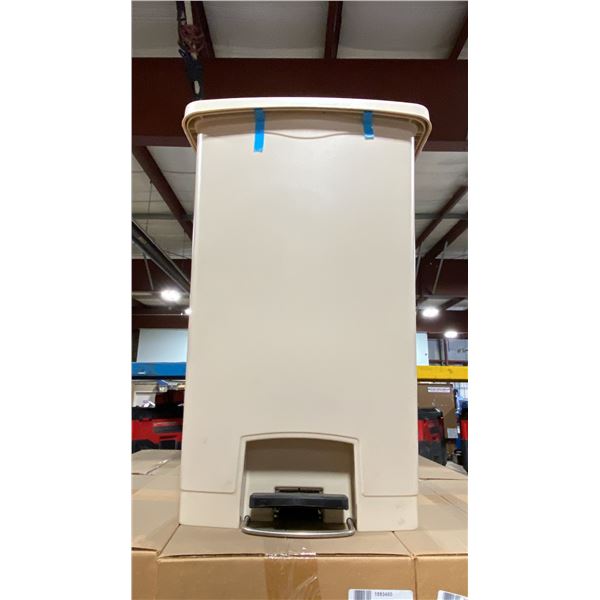 6 RUBBERMAID COMMERCIAL SLIMJIM 68L STEP-ON WASTE RECEPTACLES *IN BOX*