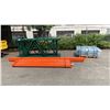 Image 1 : RACKSTEEL PALLET RACKING WITH (9)- 8 FT GREEN UPRIGHTS, (10)- 8 FT ORANGE SIDE RAILS, (2)- 12 FT