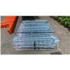 Image 6 : RACKSTEEL PALLET RACKING WITH (9)- 8 FT GREEN UPRIGHTS, (10)- 8 FT ORANGE SIDE RAILS, (2)- 12 FT