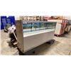 Image 2 : ILLUMINATED RETAIL DISPLAY CABINET WITH REAR SLIDING DOORS & 6 STORAGE DRAWERS