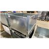 Image 2 : METAL STACKABLE FOLD DOWN PALLET BIN APPROX 40" X 34" X 26"H
