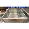 Image 4 : METAL STACKABLE FOLD DOWN PALLET BIN APPROX 40" X 34" X 26"H