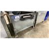 Image 1 : METAL STACKABLE FOLD DOWN PALLET BIN APPROX 40" X 34" X 26"H