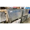 Image 1 : METAL STACKABLE FOLD DOWN PALLET BIN APPROX 40" X 34" X 26"H
