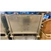 Image 3 : METAL STACKABLE FOLD DOWN PALLET BIN APPROX 40" X 34" X 26"H
