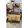 Image 1 : WOODEN PALLET CRATE OF ASSORTED 4 WHEEL DOLLIES