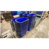 Image 3 : APPROX 64 BLUE MOBILE SHOPPING BASKETS