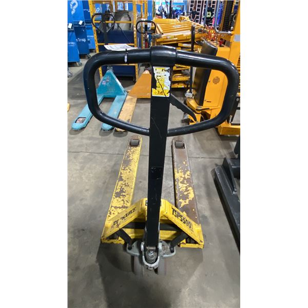 TSP5500 YELLOW 5500 LB CAPACITY PALLET JACK