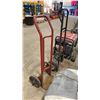 Image 1 : 1 RED & 1 BLACK 2 WHEEL HAND TRUCKS