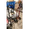 Image 3 : 1 RED & 1 BLACK 2 WHEEL HAND TRUCKS