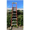 Image 1 : WERNER PODIUM 6' ORANGE CARBON FIBER INDUSTRIAL PLATFORM LADDER