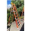 Image 3 : WERNER PODIUM 6' ORANGE CARBON FIBER INDUSTRIAL PLATFORM LADDER