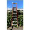 Image 1 : WERNER PODIUM 6' ORANGE CARBON FIBER INDUSTRIAL PLATFORM LADDER