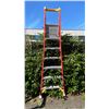 Image 1 : WERNER PODIUM 6' ORANGE CARBON FIBER INDUSTRIAL PLATFORM LADDER