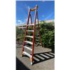 Image 2 : WERNER PODIUM 6' ORANGE CARBON FIBER INDUSTRIAL PLATFORM LADDER