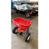 Image 1 : WESTERN 85101 RED WALK BEHIND COMMERCIAL SALT SPREADER