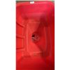 Image 4 : WESTERN 85101 RED WALK BEHIND COMMERCIAL SALT SPREADER