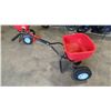 Image 3 : WESTERN 85101 RED WALK BEHIND COMMERCIAL SALT SPREADER