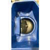 Image 4 : BROADCAST SPREADER BLUE COMMERCIAL WALK BEHIND PNEUMATIC TIRE HOPPER SPREADER