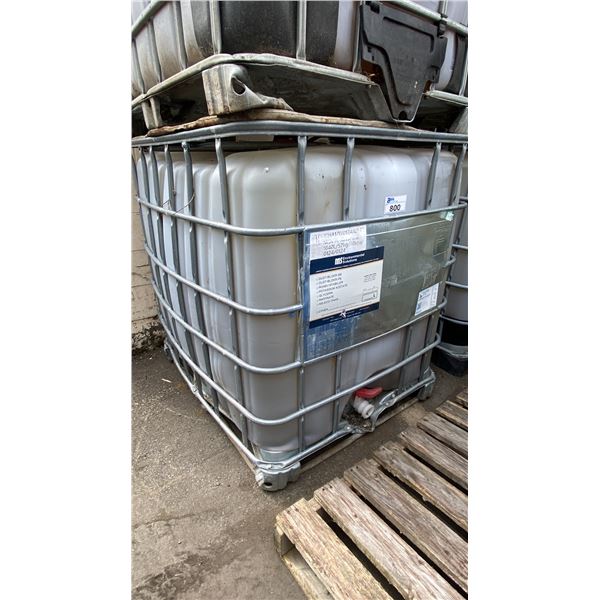 1000L LIQUID STORAGE CONTAINER WITH COMMERCIAL SALT BRINE SOLUTION