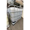 Image 1 : 1000L LIQUID STORAGE CONTAINER WITH COMMERCIAL SALT BRINE SOLUTION