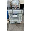 Image 1 : 1000L LIQUID STORAGE CONTAINER WITH COMMERCIAL SALT BRINE SOLUTION
