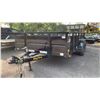 Image 1 : 2025 BIG TEX 70TV14BK2B TRAILER, BLACK, VIN 16V1W1827S2381081,