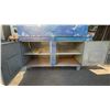 Image 6 : LARGE METAL MOBILE ILLUMINATED CONTRACTORS DRAFTING WORKSTATION