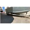 Image 11 : 16' ALUMINUM BOAT WITH CANOPY FRAME, LEXAN WINDSHIELD, ALUMINUM GAS TANK, MERCURY 75 OUTBOARD GAS