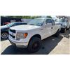 Image 1 : 2011 FORD F150, 4DR CREW CAB PICKUP, WHITE, VIN 1FTEX1EM7BFC78428,