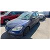 Image 1 : 2005 HONDA CIVIC SE, 4DRSD, BLUE, VIN 2HGES15365H030701,