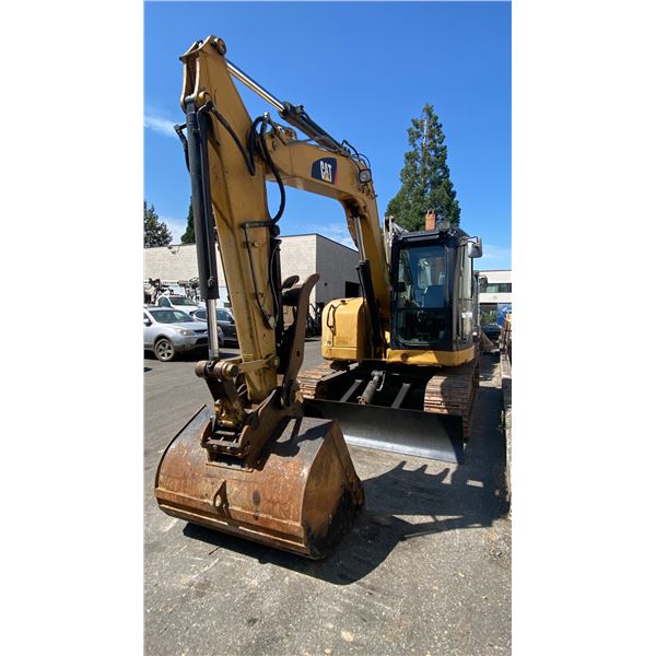CAT 308E CR EXCAVATOR, YELLOW, VIN CAT0308ETHEL00544,