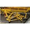 Image 2 : YELLOW SCAFFOLDING SAFETY RAILINGS & ANTI TIP LEGS