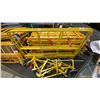 Image 3 : YELLOW SCAFFOLDING SAFETY RAILINGS & ANTI TIP LEGS
