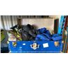 Image 2 : GROUP OF ASSORTED ITEMS- SNOWBOARD, SNOWBOARD BOOTS, CAMPING ITEMS, PROJECTOR, DVD PLAYERS,