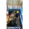 Image 5 : GROUP OF ASSORTED ITEMS- SNOWBOARD, SNOWBOARD BOOTS, CAMPING ITEMS, PROJECTOR, DVD PLAYERS,