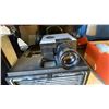 Image 7 : GROUP OF ASSORTED ITEMS- SNOWBOARD, SNOWBOARD BOOTS, CAMPING ITEMS, PROJECTOR, DVD PLAYERS,