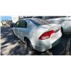 Image 2 : 2010 HONDA CIVIC, 4DRSD, WHITE, VIN 2HGFA1E66AH009200,