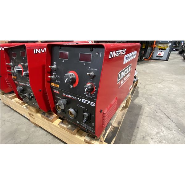 LINCOLN ELECTRIC INVERTEC V276 INDUSTRIAL WEATHER RESISTANT PORTABLE STICK/TIG WELDER