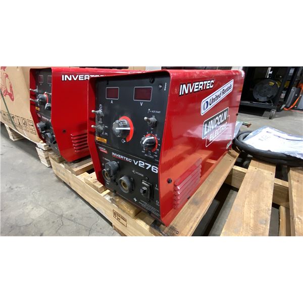 LINCOLN ELECTRIC INVERTEC V276 INDUSTRIAL WEATHER RESISTANT PORTABLE STICK/TIG WELDER