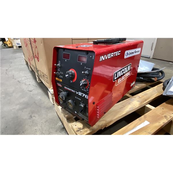 LINCOLN ELECTRIC INVERTEC V276 INDUSTRIAL WEATHER RESISTANT PORTABLE STICK/TIG WELDER