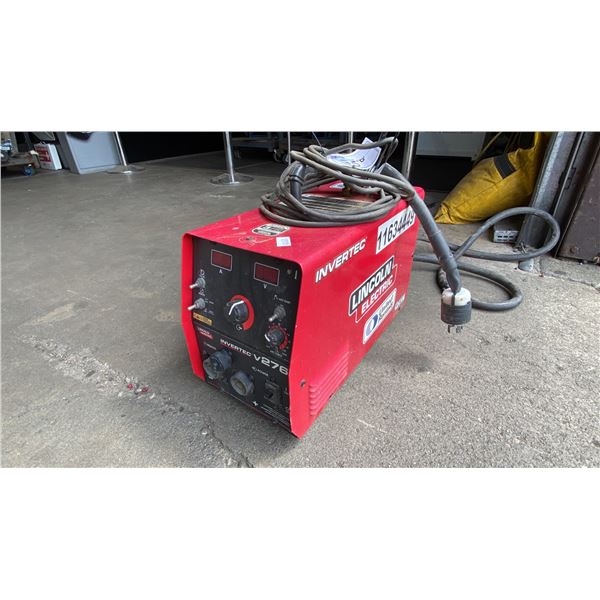 LINCOLN ELECTRIC INVERTEC V276 INDUSTRIAL WEATHER RESISTANT PORTABLE STICK/TIG WELDER