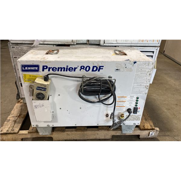 L.B WHITE PREMIER 80 DF INDUSTRIAL DUAL FUEL HEATER