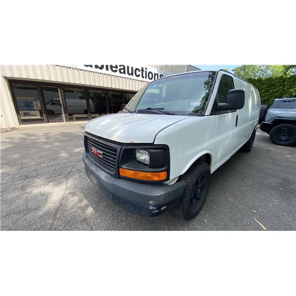 2015 GMC SAVANA VAN WHITE VIN 1GTW7GCFXF1117716