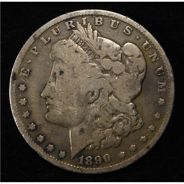 1890-O MORGAN DOLLAR
